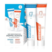 Aronal und Elmex Set of toothpastes, 2x75 ml